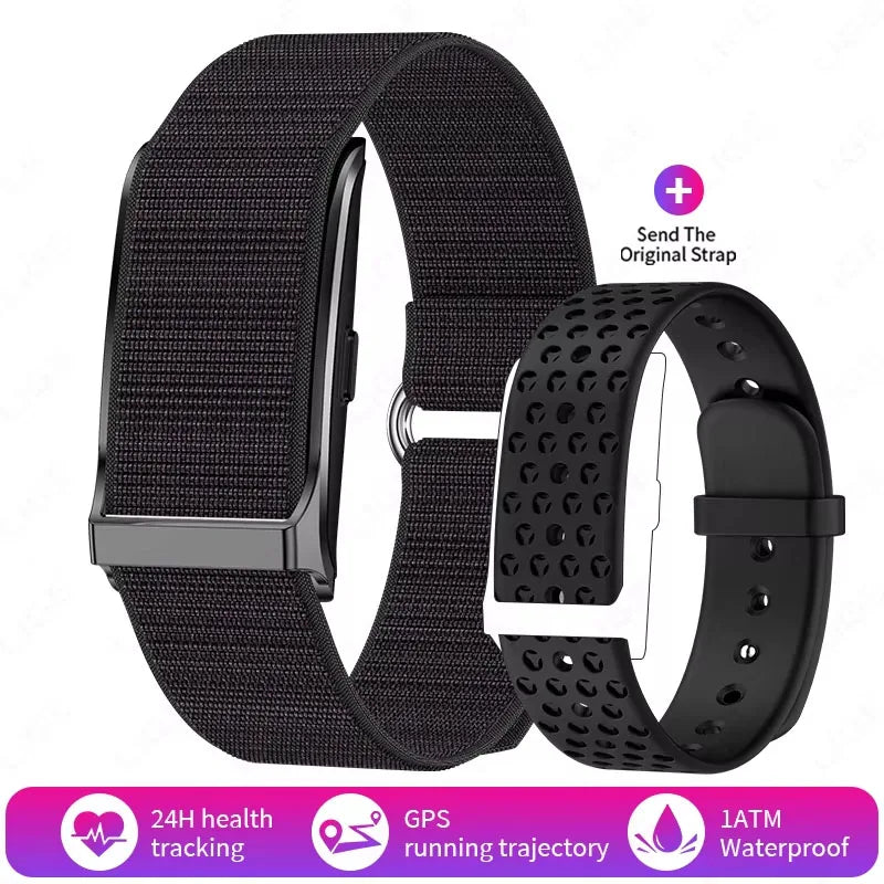 2025 Original No Screen Smart Watch Men's Sports Outdoors Fitness Heart Rate Various data Monitor 1ATM Waterproof Smartwatch