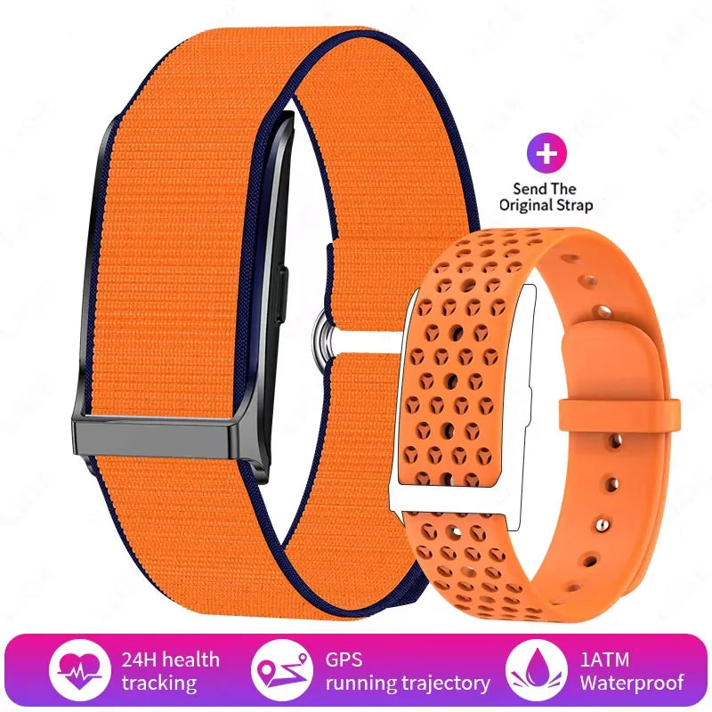 2025 Original No Screen Smart Watch Men's Sports Outdoors Fitness Heart Rate Various data Monitor 1ATM Waterproof Smartwatch