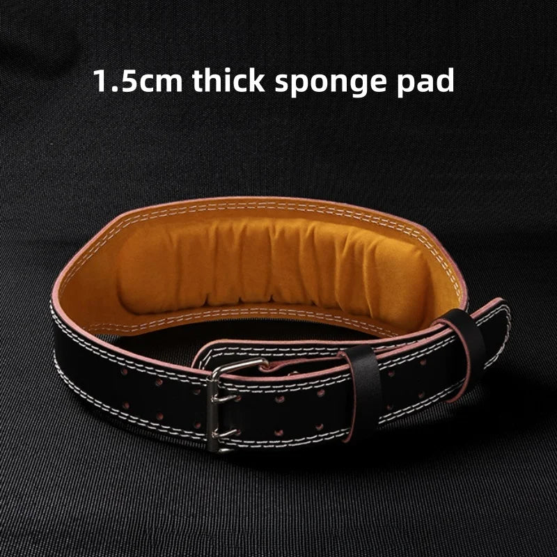 Lion Embroidery Weightlifting Belt, Width 11.5/15cm Professional Gym Powerlifting Belt for Men Women, Adjustment Fitness Belt.