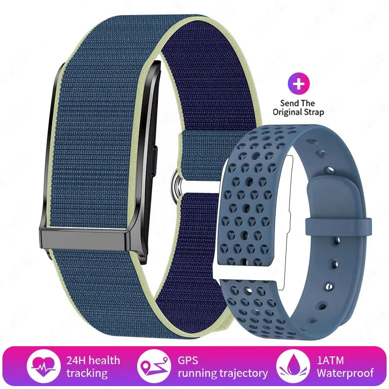 2025 Original No Screen Smart Watch Men's Sports Outdoors Fitness Heart Rate Various data Monitor 1ATM Waterproof Smartwatch