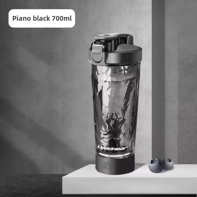 Self -stirring Protein Shaker Cup and Automatic Dietary Mixing Usb Shaker Portable Mixing Cup Fitness Shaker Cup for Men Women