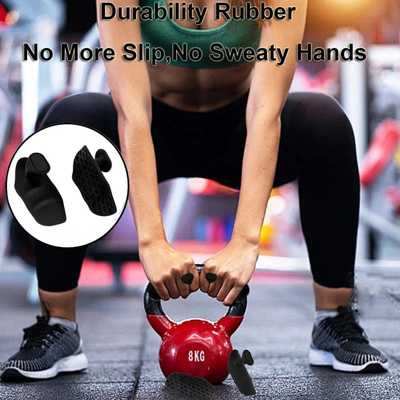 Gym Hand Grips Anti-Slip Silicone Palm Grips for Weight Lifting Pull-Up Fitness Training Crosstraining Palm Grip Hand Protection